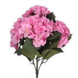 nettenevime Yapay Çiçek Ortanca Çiçeği Demeti 43 cm Pembe