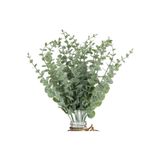 Nettenevime Yapay Çiçek Pastel Silikon Okaliptus 42cm 5Dallı Demet Eucalyptus