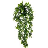 nettenevime Yapay Çiçek Saksıda Sarkan Şimşir Okaliptus Yapay Sarmaşık 60cm