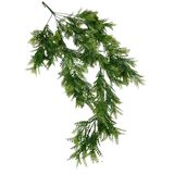 nettenevime Yapay Çiçek Sarkan Çiçek Yeşil Açık Fern725 Yapay Sarmaşık 70*30cm UV Katkılı Güneşe Dayanıklı