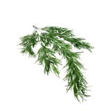 nettenevime Yapay Çiçek Sarkan Çiçek Yeşil Beyaz Fern723 Yapay Sarmaşık 70*30cm UV Katkılı Güneşe Dayanıklı
