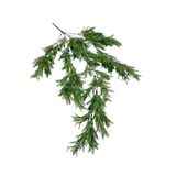 nettenevime Yapay Çiçek Sarkan Çiçek Yeşil Mat Fern725 Yapay Sarmaşık 70*30cm UV Katkılı Güneşe Dayanıklı