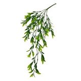 Nettenevime Yapay Çiçek Sarkan Fesleğen 60cm 5dallı Ty120 Yapay Sarmaşık Yeşil Renksiz