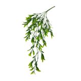 nettenevime Yapay Çiçek Sarkan Fesleğen 60cm 5Dallı ty120 Yapay Sarmaşık Yeşil