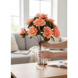 Nettenevime Yapay Çiçek Yavruağzı 10LU Gül Demeti 40*30CM