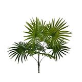 nettenevime Yapay Çiçek Yelpaze Palmiye 8 Yapraklı Demet 50*40cm Salon Çiçeği Yapay Bitki