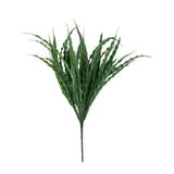 nettenevime Yapay Çiçek Yeşil Kalın Kıvrımlı Saz Garnitür Aradal Dekoratif Yapay Bitki 45cm