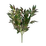 nettenevime Yapay Çiçek Zeytin Yaprağı Demeti 4 Dallı 50cm Kahve Yeşil