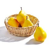 Nettenevime Yapay Meyve Sebze 6lı Paket Sarı Armut Doğal Görünüm