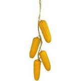 Nettenevime Yapay Mısır Salkımı Süs Sahte Darı Yapay Meyve Sebze Sarı