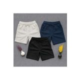 NETTENSTORE 3 lü SİYAH LACİVERT GRİ erkek yazlık sportwear bermuda spor tatil şortu