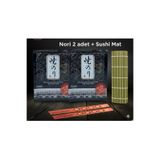 NETTENYOLLA Sushi Matı 2 Adet 5li Nori Sushi Yosunu / Suşi Seti