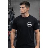 Netto İş Elbiseleri Siyah Kısa Kollu Personal Trainer Fitness Tişört