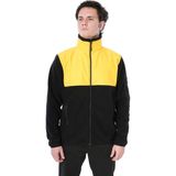 Netto İş Elbiseleri Softshelli Çift Renkli Polar Mont (Rüzgar Geçirmez Iş Montu) - Sarı - Siyah