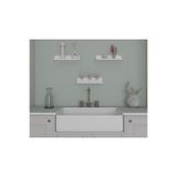 nettrends.net the new trend of shopping Duvar Tipi Mutfak Rafı Seti 3’lü, 40 cm – Beyaz-NRG-MRF-1001