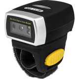 Netum R2L 2d 1d Qr Yüzük Bluetooth Kablosuz Barkod Okuyucu - USB-WİFİ ALICI-BLUETOOTH - Siyah