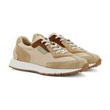 Network Beige Tan Men's Sneakers - Bej - Taba