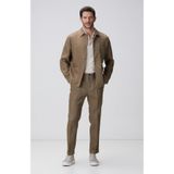 Network Camel Keten Karışımlı Pantolon