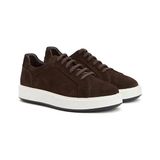 Network Dark Brown Casual Comfort Men's Suede Sneaker - Kahverengi