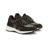 Network Khaki Suede Trim Men's Sneakers