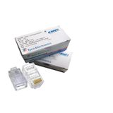 Network Konnektör - Rj45 - Amp - Cat. 6 - 100 Adet