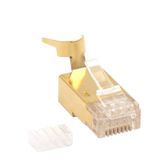 Network Konnektör - Rj45 - Cat. 7 - Gold