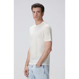 Network Limited Off-White Wool T-Shirt - Ekru