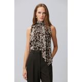 Network Regular Fit; Dik Yaka; Cepsiz; Desenli; Şifom Bluz