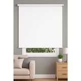 Networkavm Stor Perde Beyaz Etek Dilimsiz - 130 x 200 cm