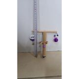 Netx Kuş Oyuncaklı Tünek 19X17x1 Cm Muhabbet Ve Paraket İçin Uygundur