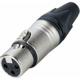 Neutrik NC3FXX 3 Pin Dişi XLR Konnektör Ergonomik Tasarım ve Yüksek Dayanıklılık