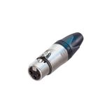 Neutrik NC3FXX XLR 3 Pin Dişi Konnektör Silver Contact