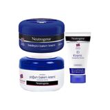 Neutrogena Besleyici 200 ml Bakım Kremi + 200 ml Yoğun Bakım Kremi + 50 ml Parfümlü El Kremi