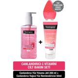 Neutrogena Canlandırıcı Cilt Bakım Seti 200 ml Yüz Temizleme Jeli ve 50 ml Yağsız Nemlendirici