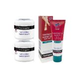 Neutrogena Hızlı Emilen Bakım Kremi 300 ml 2 Adet + Nasırlaşmış Ayaklar Için Ayak Kremi 50 ml