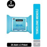Neutrogena Hydro Boost Makyaj Temizleme Mendili 25 adet x2