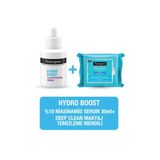 Neutrogena Hydro Boost Niasinamid Serum + Makyaj Temizleme Mendili