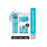 Neutrogena Hydro Boost Water Gel 50 ml+Gece Kremi 50ml+Jel Temizleyici 200 ml