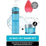 Neutrogena Hydro Boost Water Gel Temizleyici 200 ml + Neutrogena Hydro Boost Gece Kremi 50 ml + Yüz