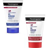Neutrogena Konsantre Parfumlu El Kremi 50 Ml + Neutrogena Parfumsuz El Kremi 50 Ml