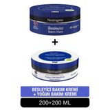 Neutrogena Norveç Formülü Besleyici Bakım Kremi 200 ml + Yoğun Nemlendirici Bakım Kremi 2