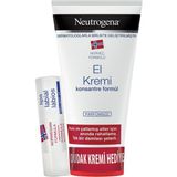 Neutrogena Norveç Formülü El Dudak Bakım Seti — Konsantre Kokusu Olmayan El Kremi 75 ml + Dudak Balmı Stick 4,8 - Standart