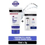 Neutrogena Norveç Formülü Parfümlü El Kremi 75 ml + SPF20 Dudak Bakım Kremi 4.8 g