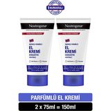 Neutrogena Parfümlü El Kremi 75 ml X 2 Norveç Formülü ile Hızlı Emilim Sağlar