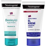 Neutrogena Parfümlü El Kremi Besleyici Bakım Ayak Kremi İkili Set