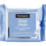 Neutrogena Parfümsüz Makyaj Temizleme Mendilleri Suya Dayanıklı Makyaj Için Bitki Bazlı Lifli Temizleme Mendili