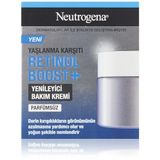 Neutrogena Retinol Boost+ Yenileyici Bakım Kremi Kırışıklık Karşıtı Saf Retinol İçerikli Yaşlanma Karşıtı Yüz Kremi 50 ml