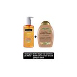 Neutrogena Sivilce Karşıtı 200 ml Günlük Yüz Temizleme Jeli + Ogx Keratin Smooth 3 Sülfatsız Şampuan
