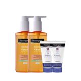 Neutrogena Sivilce Karşıtı Yüz Temizleme Jeli 200 ml * 2 Adet & El Kremi 50 ml Parfümlü Norveç Formülü * 2 adet