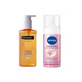 Neutrogena Sivilce Karşıtı Yüz Temizleme Jeli 200 ml Nivea Yatıştırıcı Yüz Yıkama Köpüğü 150 ml